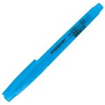 Текстовый маркер FLASH 1-4 мм голубой скошенный флуорисцентный FRK04B