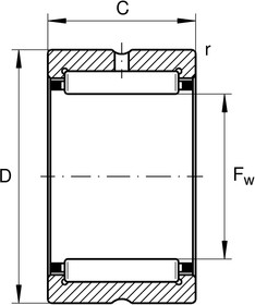Подшипник NK73/35 – купить оптом и в розницу