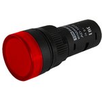 SQ0702-0056, Лампа AD-16DS(LED) матрица d16мм красный 24В AC/DC