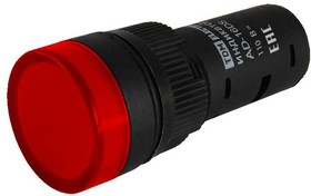 Фото 1/2 SQ0702-0066, Лампа AD-16DS(LED) матрица d16мм красный 110В AC/DC