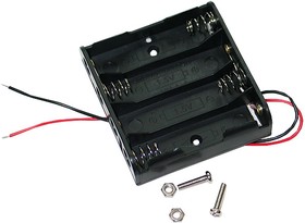 BAT-HOLDER-4XAA (б/крепежа), Батарейный отсек для робота