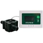 ATS-FM-M, Flow Sensors LCD Display Flow Totalizer+Flow Rate Meter, 1/4" NPT ...