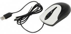 Фото 1/2 Genius Netscroll 100 V2 Black USB, Мышь оптическая проводная, 1000 DPI [31010001400/31010001401]