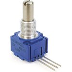 10kΩ Rotary Potentiometer 1-Gang Panel Mount, 91A1D-C24-A15L