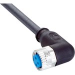 YG8U13-100UA1XLEAX, Female 3 way M8 to Unterminated Sensor Actuator Cable, 10m