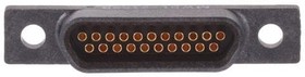 MWDL-21SSB, D-Sub Micro-D Connectors MICRO D CONN 21CNT SKT #26AWG STD