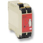 G9SX-AD322-T15-RC DC24, Single/Dual-Channel Safety Relay, 24V, 3 Safety Contacts