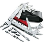 3.0338.N, Мультитул Victorinox SwissTool X Plus, 115 мм, 38 функций, нейлоновый чехол