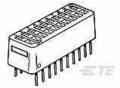 2-435668-8, Switch DIP OFF ON SPST 8 Recessed Rocker 0.06A 24VDC PC Pins 2.54mm Thru-Hole