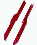 20800-213, Board guide, 173mm, Polyamide, Red