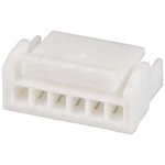 GH Connector Housing, 1.25mm Pitch, 6 Way, 1 Row Right Angle, Straight