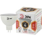 Лампочка светодиодная ЭРА STD LED MR16-4W-827-GU5.3 GU5.3 4Вт софит теплый белый ...