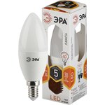 Лампочка светодиодная ЭРА STD LED B35-5W-827-E14 E14 / Е14 5Вт свеча теплый ...