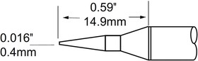 Наконечник (0.4х14.9 мм; конус удлиненный) для MFR-H1 STP-CNL04