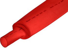 Фото 1/5 23-0004, Термоусаживаемая трубка 30,0/15,0 мм, красная, упаковка 10 шт. по 1 м