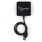 GEMBIRD HUB USB2.0 4-port [UHB-242] , 4 порта, блистер,черный