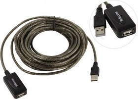 Фото 1/3 Telecom Кабель USB2.0-repeater, удлинительный активный  Am-- Af  10м  TUS7049-10M  [6926123512029]