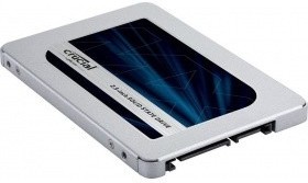 Фото 1/10 CT500MX500SSD1, Твердотельный диск 500GB Crucial MX500, 2.5", SATA III [R/W - 560/510 MB/s] 3D NAND TLC