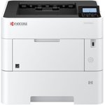 Принтер лазерный Kyocera P3150dn + картридж, черно-белая печать, A4, цвет белый