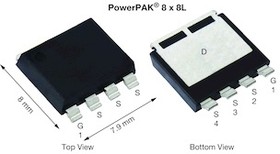 P-Channel MOSFET, 280 A, 30 V, 4-Pin PowerPAK 8 x 8L SQJQ131EL-T1_GE3