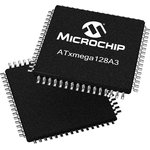 ATXMEGA128A3-AU, ATXMEGA128A3-AU, 8bit AVR Microcontroller, AVR XMEGA A3, 32MHz, 128 + 8 kB Flash, 64-Pin TQFP