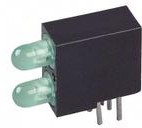 SSF-LXH2103LGGD/4, Indicator; LED; PCB Thru-Hole; Bulb T-3mm; Green; Green; Diffused; Round; 60deg