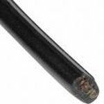 530-26-06-BL-0500F, Flat Cable Polypropylene 6Conductors 26AWG Black 152.4m