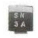 SK5B, Rectifier Diode Schottky 100V 5A 2-Pin SMC