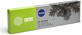 Фото 1/7 Картридж ленточный Cactus CS-DFX5000 черный для Epson DFX5000 8000 8500 11000000 signs