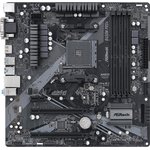 Материнская плата ASRock B450M PRO4 R2.0 Soc-AM4 AMD B450 4xDDR4 mATX AC`97 ...