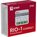 EKF Импульсное реле RIO-1 compact 10А PROxima