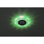 DK LD2 SL/GR+WH Светильник ЭРА декор cо светодиодной подсветкой (зеленый+белый) ...