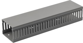 Кабель-канал ЭРА KK-60-40-PERF перфорированный серый 60х40мм 24м Б0050776