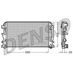 DRM17009, Радиатор системы охлаждения MB: SPRINTER 3,5 c бортовой ...