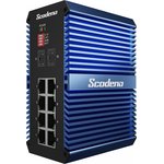 Scodeno XPTN-9000-65-2GX8GP-X, серия X-Blue, индустриальный неуправляемый PoE+ ...