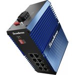 Scodeno XPTN-9000-65-8GP-X, серия X-Blue, индустриальный неуправляемый PoE+ ...