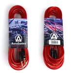 AuraSonics J63J63-10TRD гитарный кабель Jack TS 6.3мм - Jack TS 6.3мм 10м ...