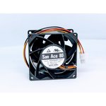 Вентилятор Sanyo Denki 9GV0848P1G03, Axial Fan DC 80x80x38mm 48V 234m3/h