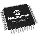 PIC18F4523-I/PT, 8 битный микроконтроллер, максимальная тактовая частота 40 МГц ...