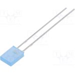 LL-254BD1F-B4-2B, LED; rectangular; 5x2x7.15mm; blue; 160?270mcd; 130°; Front: flat