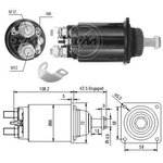 833, ZM833 Реле втягивающее (bo)