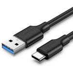 20883_, Кабель USB 3.0 UGREEN US184 A Male to Type C Male Cable Nickel Plating ...
