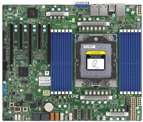 Материнская плата SuperMicro MBD-H13SSL-N-B AMD EPYC UP platform with socket SP5 CPU, SoC, 12x Bulk