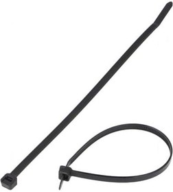 Фото 1/3 PLT2S-M0, Cable Ties, Standard Locking Weather Resistant Nylon 6/6 Black 48mm 222N