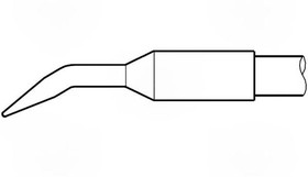 Soldering tip, conical, Ø 0.4 mm, C245126
