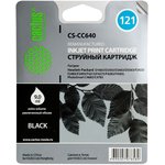 Картридж струйный Cactus CS-CC640 №121 черный (6мл) для HP DJ D1663/D2563/D2663/ ...