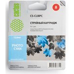 Картридж струйный Cactus CS-CLI8PC голубой для Canon MP970 iP6600D iP6700D (12ml)