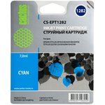 Картридж струйный Cactus CS-EPT1282 T1282 голубой (7мл) для Epson Stylus ...