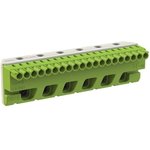 Клеммник самозажимной PE 20х4+6х25мм ZK206G 1 8.18 40.9 ABB 1SPE007715F9717