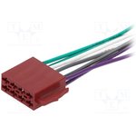 ZRS-ISO/GL/WT, ISO plug,wires; PIN: 8